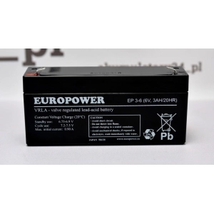 EUROPOWER EP 3-6 akumulator agm 2
