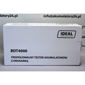 IDEAL BDT4000 - Tester akumulatorów z drukarką 5