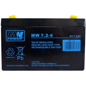 MW Power MW 7,2-6 7,2Ah 6V AGM 1