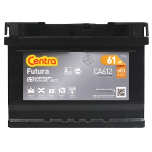 CENTRA FUTURA CARBON CA612 akumulator samochodowy