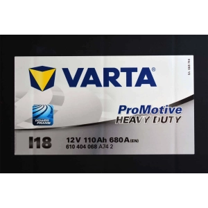 VARTA PROMOTIVE Black 12V 110Ah 680A I18 2