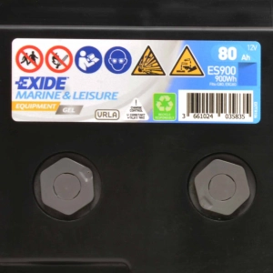 EXIDE EQUIPMENT GEL ES900 - 80Ah 540A ES 900