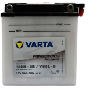 VARTA YB5L-B / 12N5-3B akumulator motocyklowy 1
