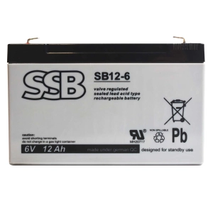 SSB SB12-6 akumulator agm 1