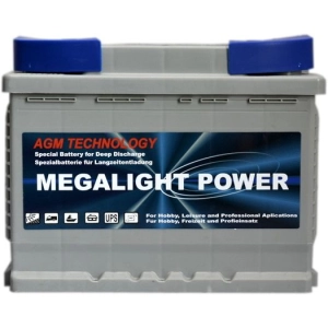 MEGALIGHT Power 12V 65Ah akumulator agm 1