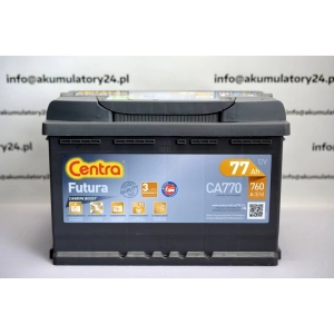 CENTRA FUTURA CARBON CA770 akumulator samochodowy