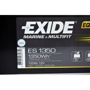 EXIDE EQUIPMENT GEL ES1350 12V 120Ah 620A L+ Lewy Plus 5