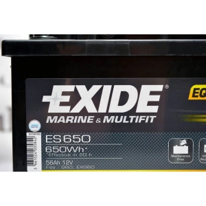 EXIDE EQUIPMENT GEL ES650 - 56Ah 650Wh P+ Prawy Plus 7