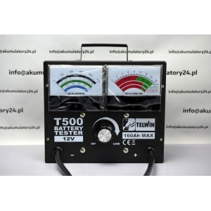 Tester akumulatorów i pojazdu 12V TELWIN T500 2