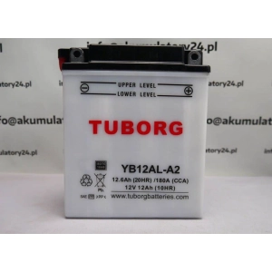 Tuborg YB12AL-A2 12.6Ah 180A DRY akumulator motocyklowy 2