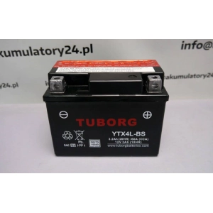 Tuborg YTX4L-BS 12V 3.2Ah 60A AGM akumulator motocyklowy 3