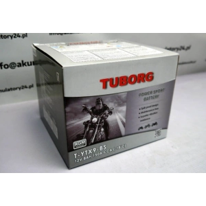 Tuborg YTX9-BS 12V 8.4Ah 150A AGM akumulator motocyklowy 6
