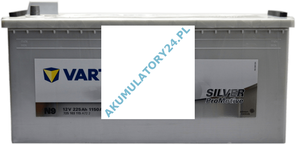 Akumulator VARTA Silver N9 12V 225Ah 1150A 725 103 115