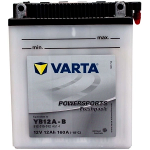 VARTA YB12A-B 12Ah 160A + KWAS 1