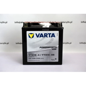 VARTA YTX16-BS / YTX16-4 akumulator motocyklowy 2