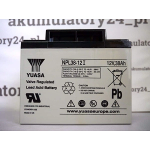 Akumulator YUASA NPL38-12I 38Ah 12V AGM 2