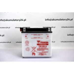 YUASA YB16B-A akumulator motocyklowy 2