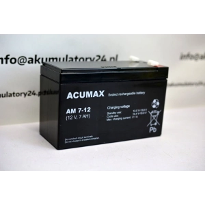 ACUMAX AM 7-12 akumulator agm 4