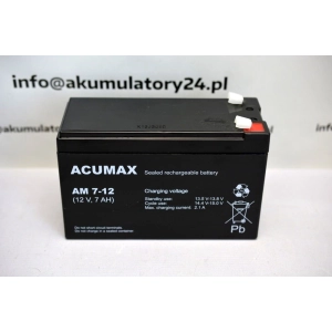 ACUMAX AM 7-12 akumulator agm 3