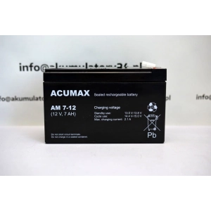 ACUMAX AM 7-12 akumulator agm 2