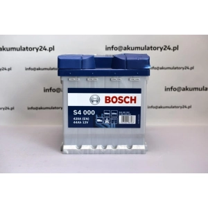 BOSCH SILVER S4 000 akumulator samochodowy BOSCH SILVER S4 000 akumulator samochodowy