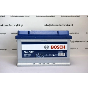 BOSCH SILVER S4 007 akumulator samochodowy BOSCH SILVER S4 007 akumulator samochodowy