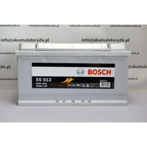 BOSCH SILVER S5013 12V 100Ah 830A P+ S5 013