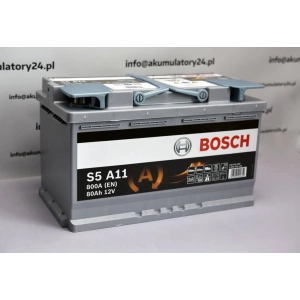 BOSCH S5 A11 Start-Stop akumulator samochodowy 4