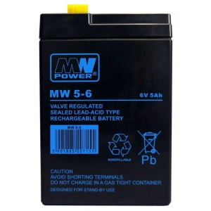 MW Power MW 5-6 5Ah 6V AGM 1