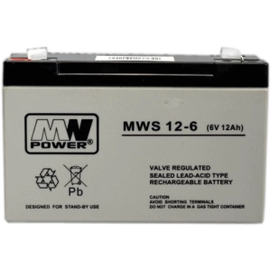 MW Power MWS12-6 akumulator agm 1
