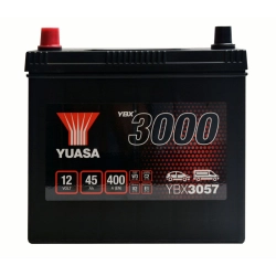 Yuasa YBX3057 12V 45Ah 400A L+ YBX 3057 JAPAN