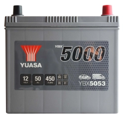 Yuasa YBX 5053 12V 50Ah 450A P+