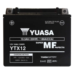 YUASA YTX12-BS akumulator motocyklowy