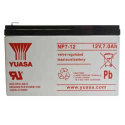 YUASA NP 7-12 AGM 7Ah 12V