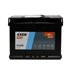 EXIDE EL600 12V 60Ah 640A EFB START-STOP