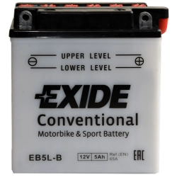 EXIDE YB5L-B / EB5L-B / 12N5-3B 12V 5Ah 65A P+