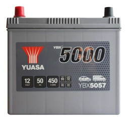 Yuasa YBX 5057 12V 50Ah 450A L+