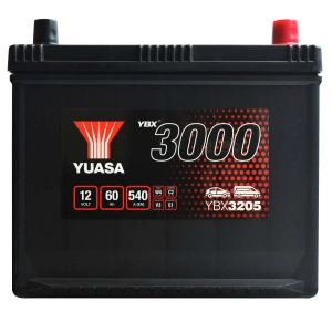 Yuasa YBX 3205 KIA 12V 60Ah 540A P+
