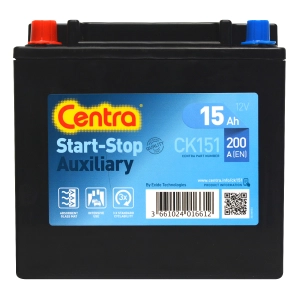 CENTRA START-STOP AGM CK151 12V 15Ah 200A