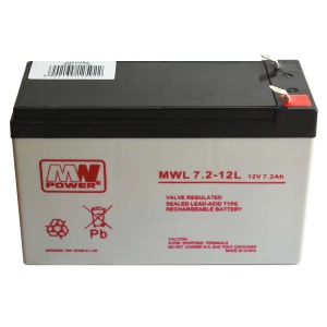 MW Power MWL 7,2-12L 7,2Ah 12V AGM