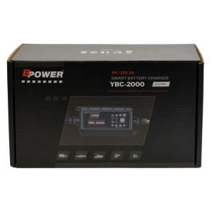 BPOWER YBC2000 12V 2A ładowarka automatyczna LiFePO4 YBC 2000