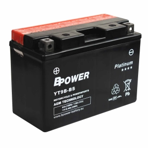 BPower Platinium AGM YT9B-BS﻿ 12V 8Ah 120A