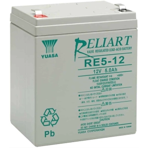 YUASA RE5-12 12V 5Ah AGM RE 5-12 RELIART