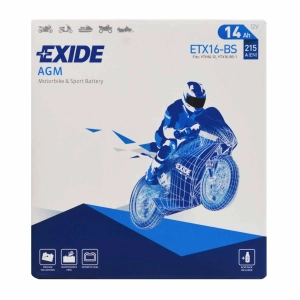 EXIDE ETX16-BS / YTX16-4 12V 14Ah 215A