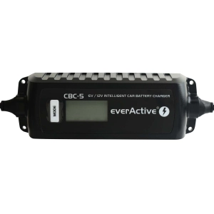 EVERACTIVE CBC-5 v2 Ładowarka procesorowa, prostownik automatyczny 6V / 12V