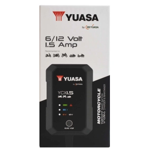 YUASA YCX1,5 1,5A 6V/12V ładowarka automatyczna