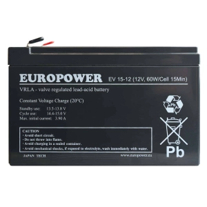 EUROPOWER EV 15-12 akumulator agm 1