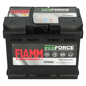 FIAMM ECOFORCE AGM VR680 L2 60AH 680A P+ START-STOP
