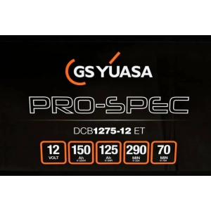YUASA PRO-SPEC DCB 1275-12 ET 12V 150Ah akumulator trakcyjny