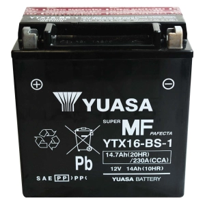YUASA YTX16-BS-1 12V 14,7Ah 230A L+ 4